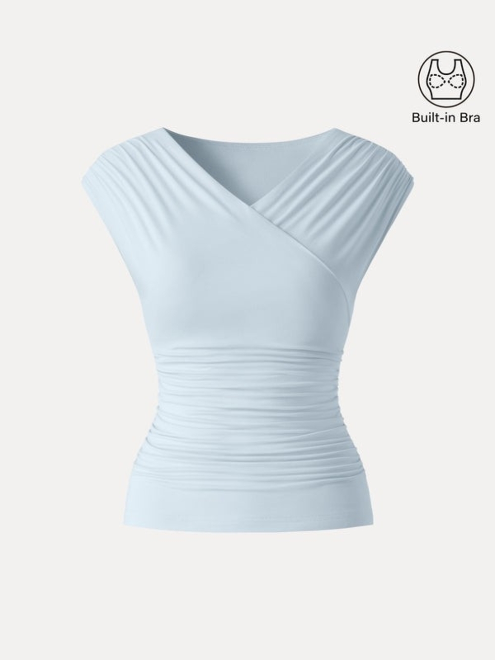 OGL Eco-SkinKiss®

SkinKiss Surplice V-Neck Ruching Bra Top